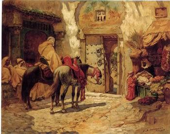 unknow artist Arab or Arabic people and life. Orientalism oil paintings  438 Germany oil painting art